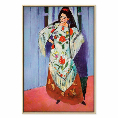Leinwandbild - Henri Matisse – Madame Matisse with Manila Shawl
