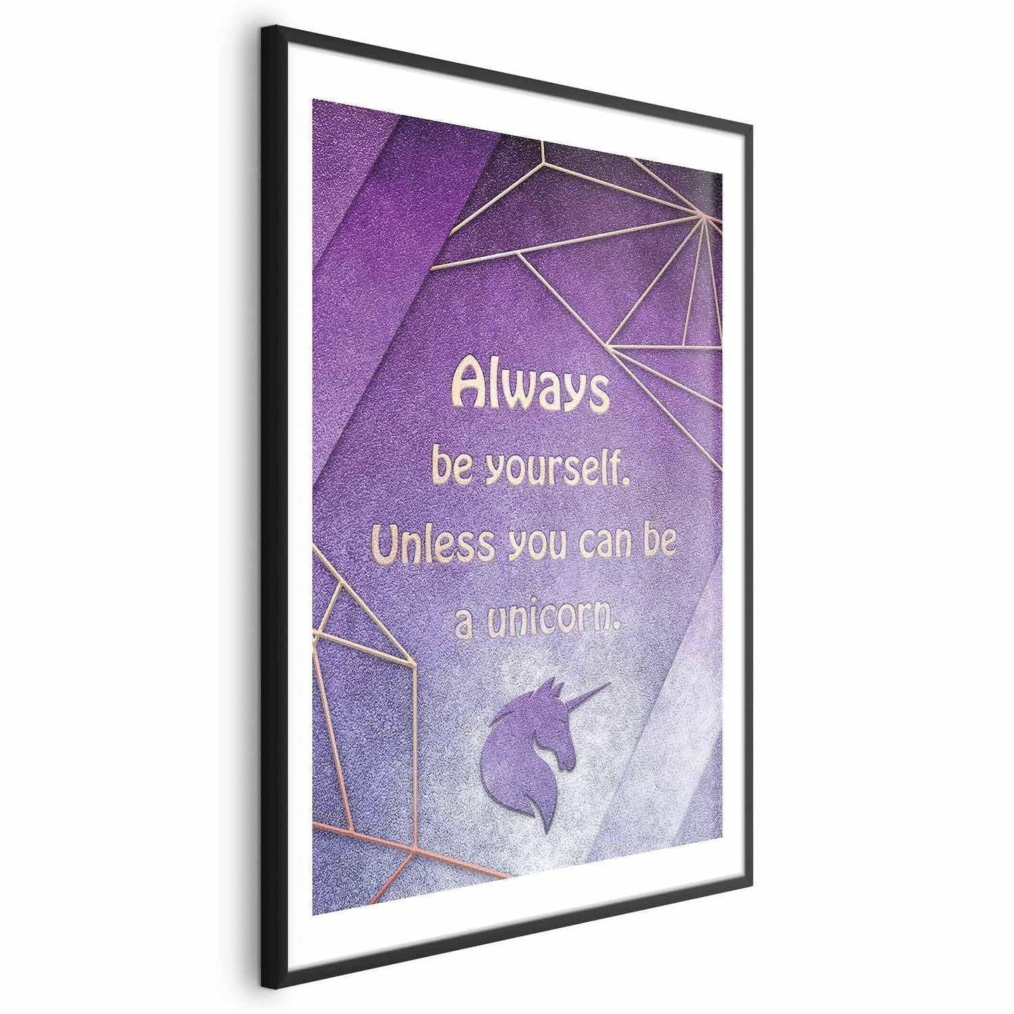 Poster - Be Yourself Artgeist