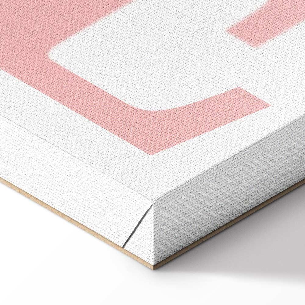 Leinwandbild - Grey Love (1 Part) Vertical