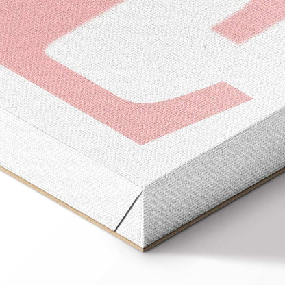 Leinwandbild - Grey Love (1 Part) Vertical