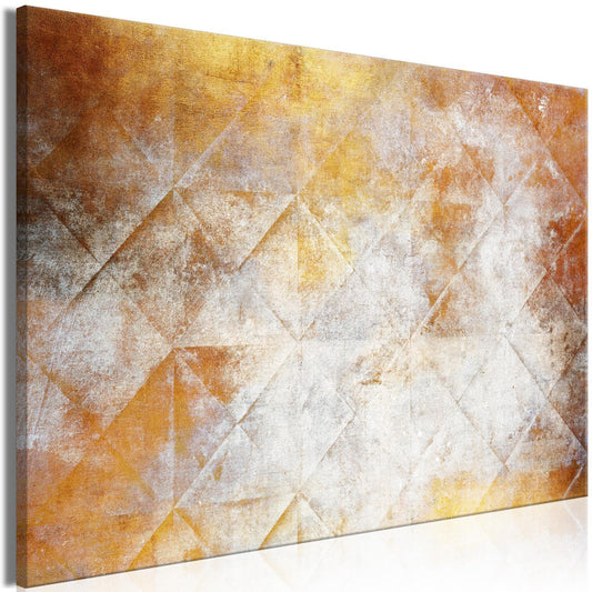 Leinwandbild - Golden Modernism (1 Part) Wide Artgeist