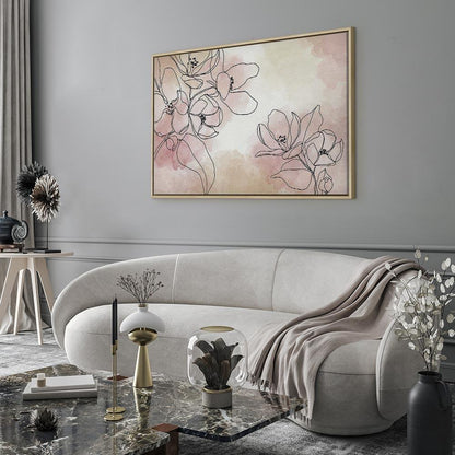 Leinwandbild - Peaceful Composition (1 Part) Wide