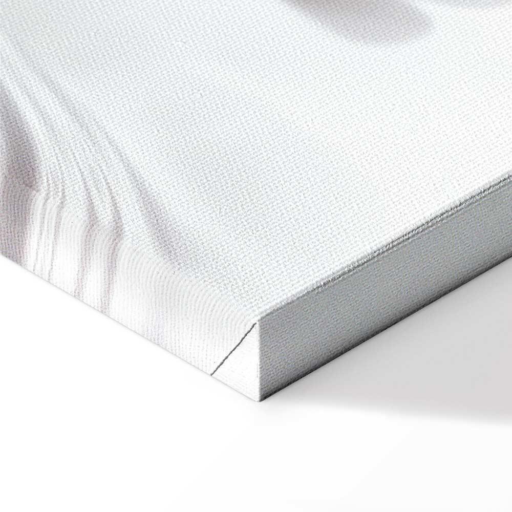 Leinwandbild - Magnolias over Water (5 Parts) Wide Grey