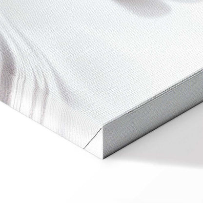 Leinwandbild - Magnolias over Water (5 Parts) Wide Grey