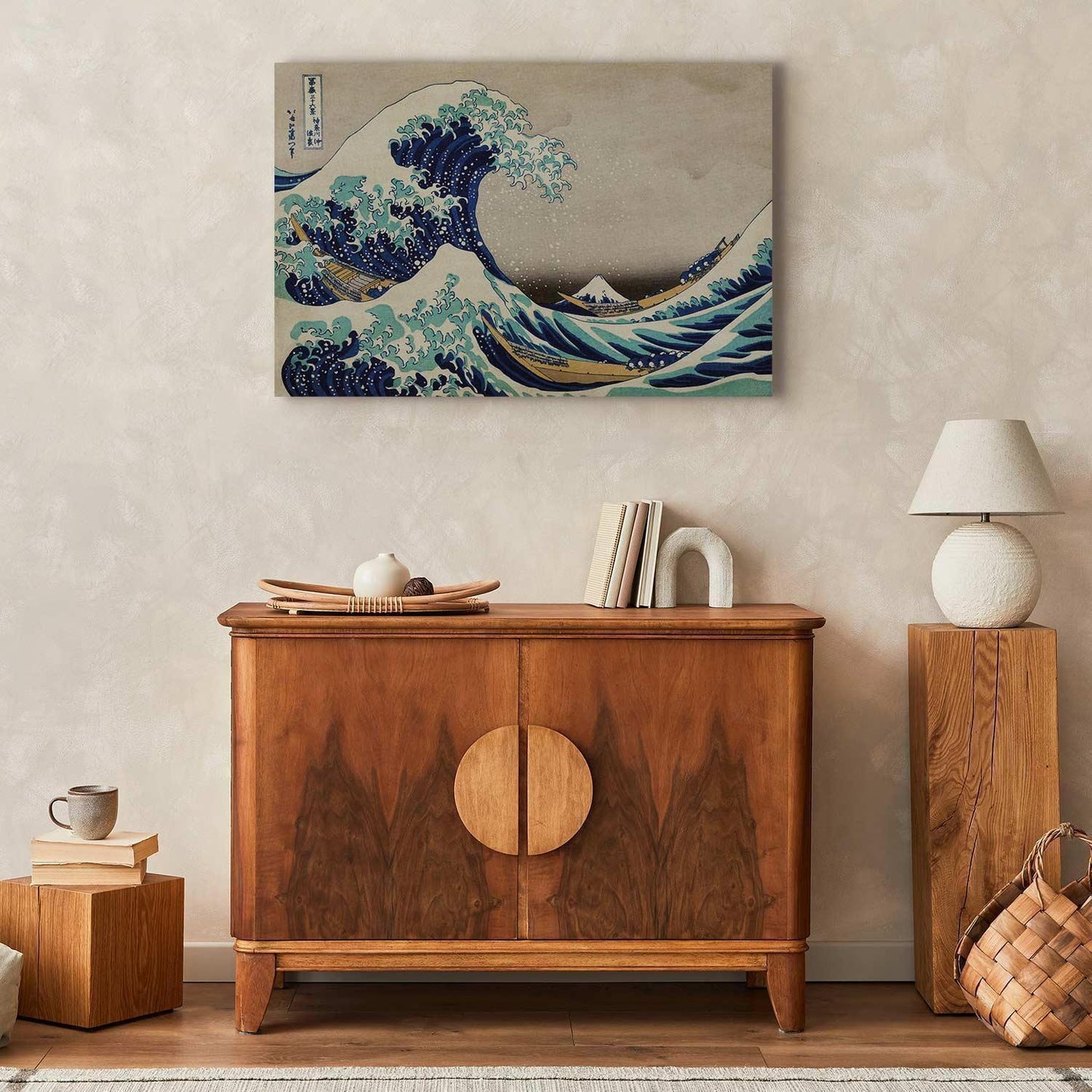 Leinwandbild - Hokusai Katsushika – The Great Wave off Kanagawa