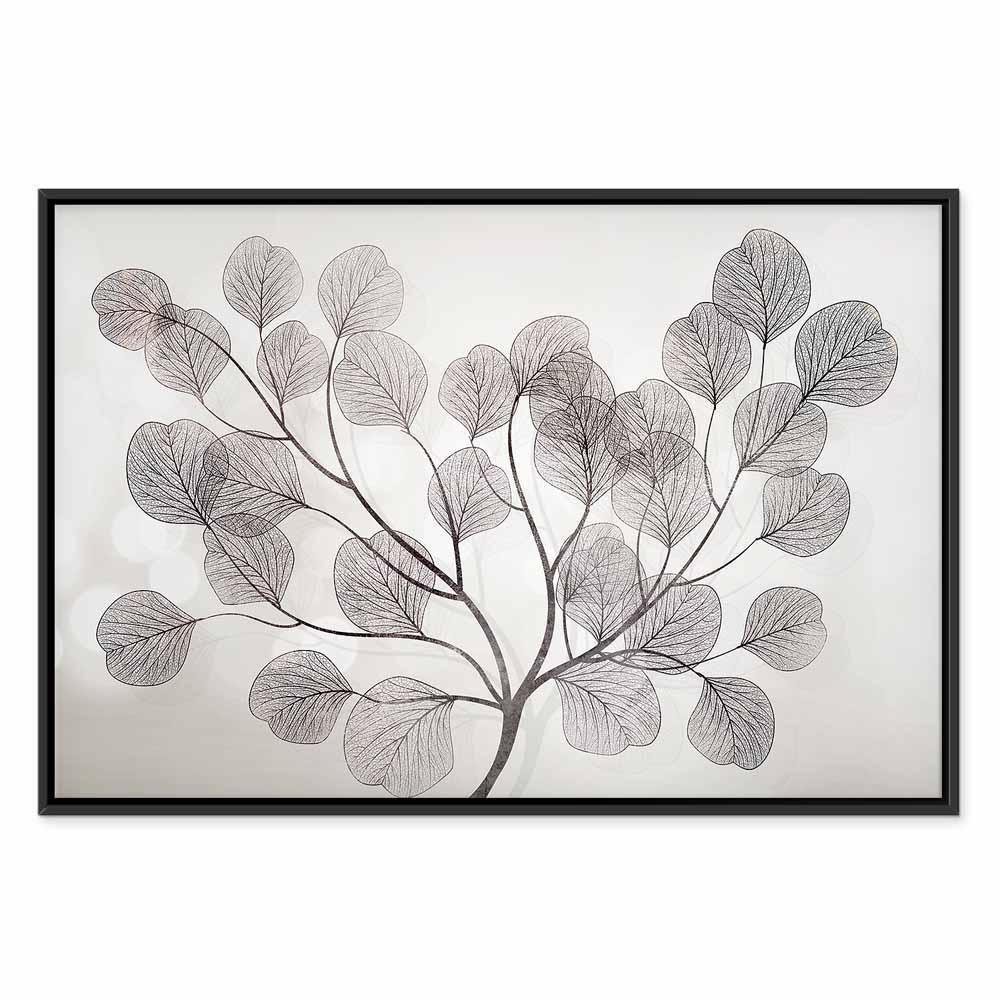 Leinwandbild - Leaves in the Wind (1 Part) Wide