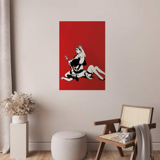 Poster - Banksy: Queen Victoria Artgeist