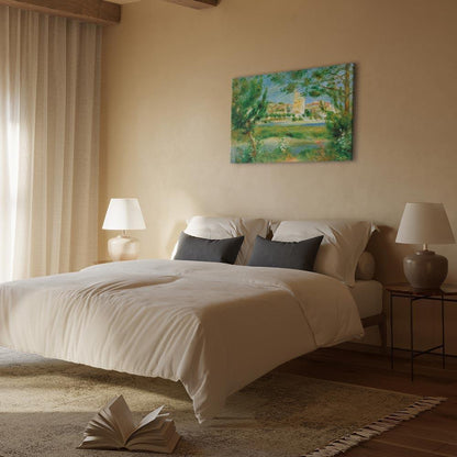 Leinwandbild - Pierre-Auguste Renoir – Villeneuveles-Avignon