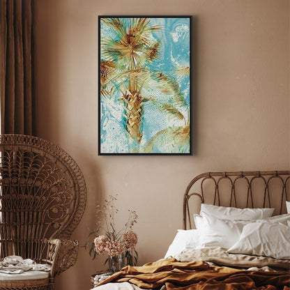 Leinwandbild - Forbidden Paradise (1 Part) Vertical