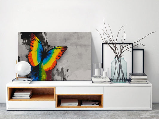 Malen nach Zahlen - Colourful Butterfly