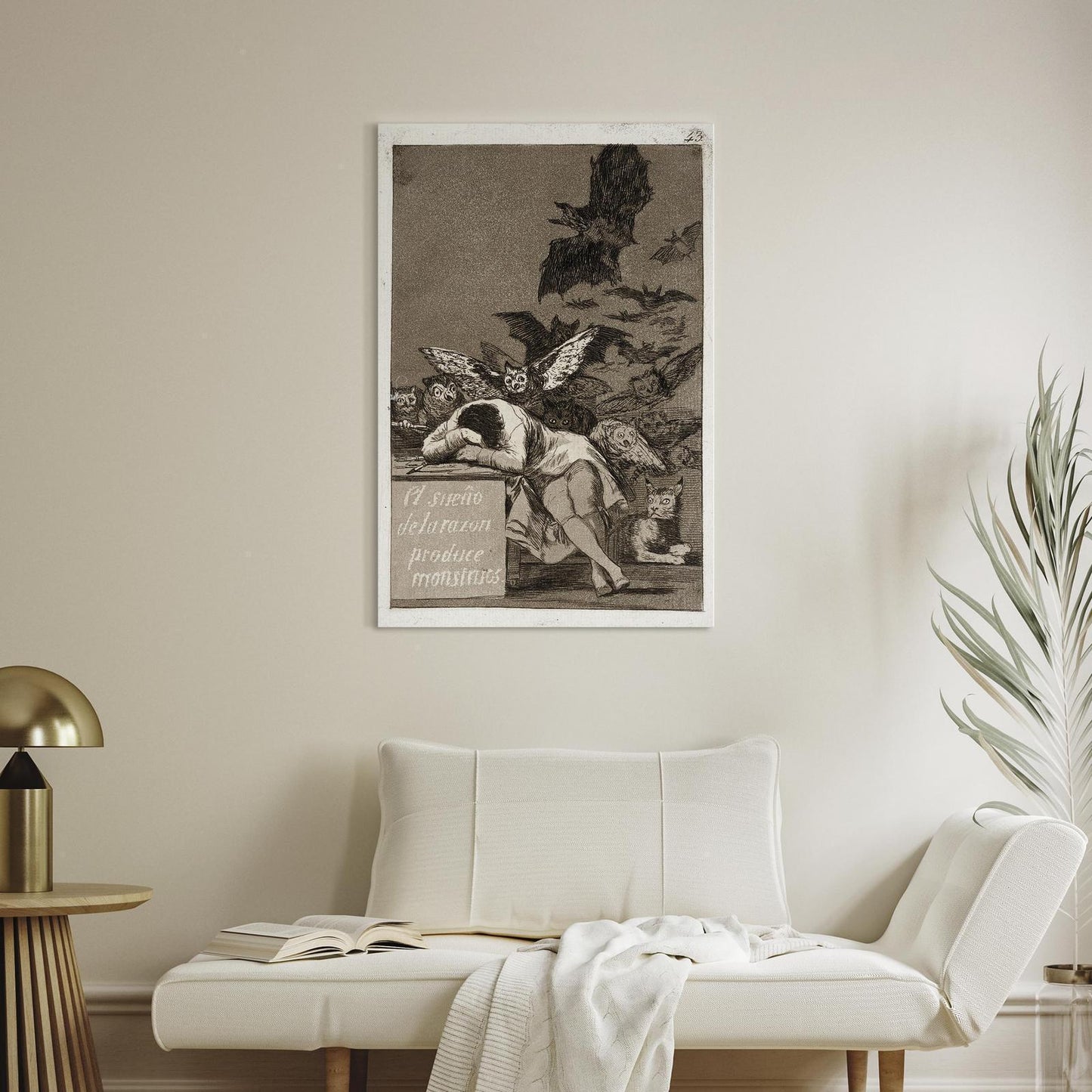 Leinwandbild - The Sleep of Reason Produces Monsters Artgeist