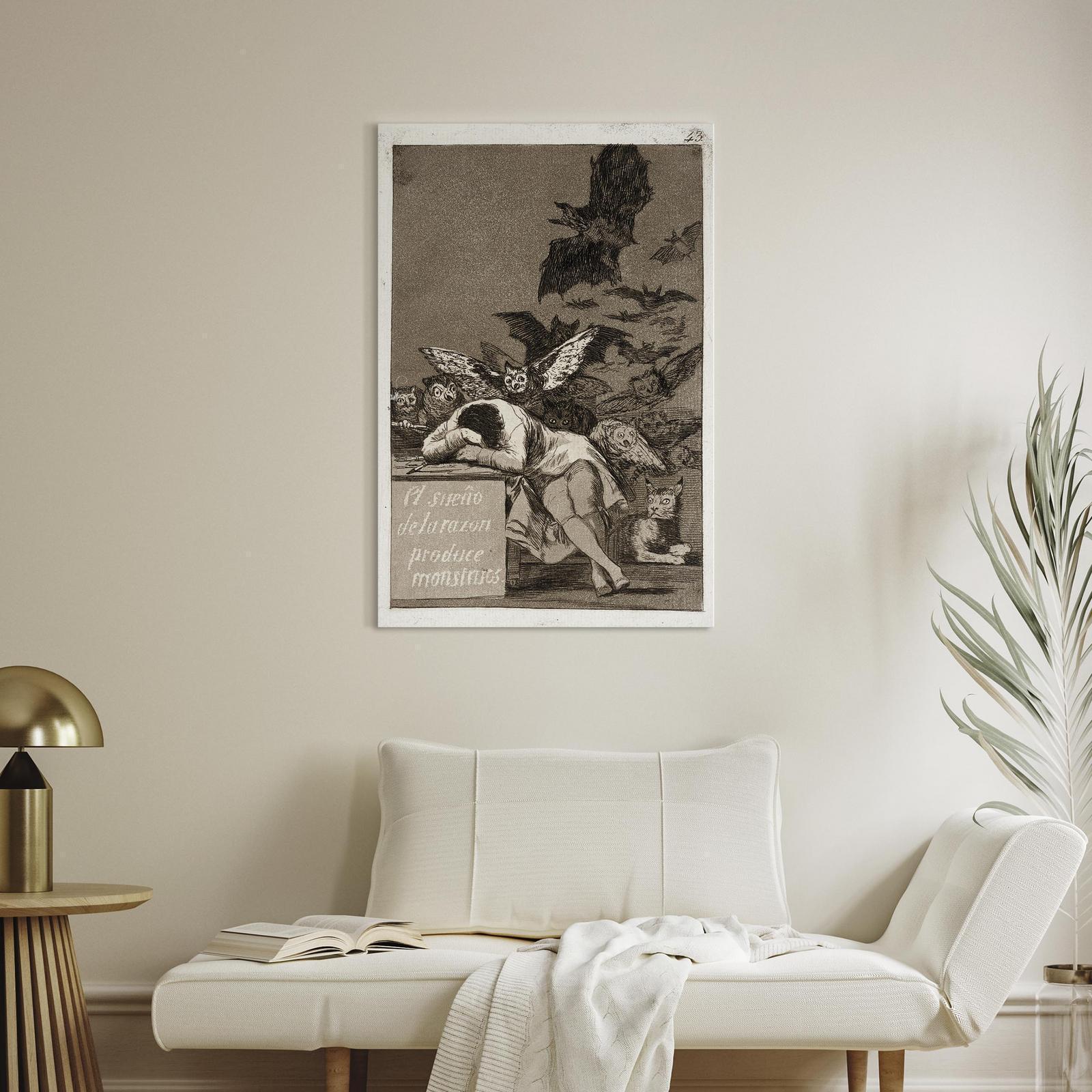 Leinwandbild - The Sleep of Reason Produces Monsters Artgeist