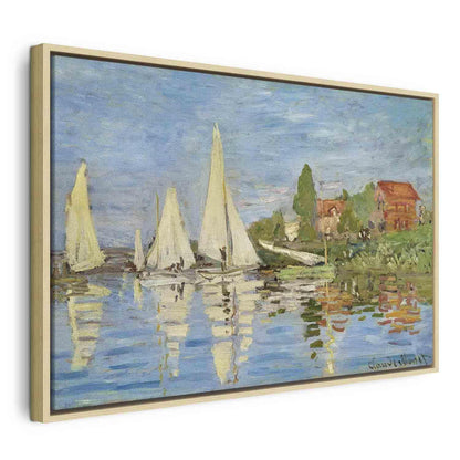 Leinwandbild - Regatta in Argenteuil Artgeist