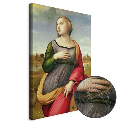 Leinwandbild - Rafael Santi – St Catherine of Alexandria
