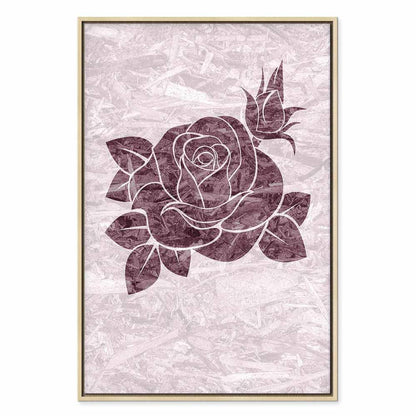 Leinwandbild - Splinters of Love (1 Part) Vertical