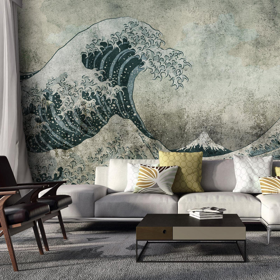 Fototapete „Große Welle“ – Die Kraft des Meeres als Wandkunst