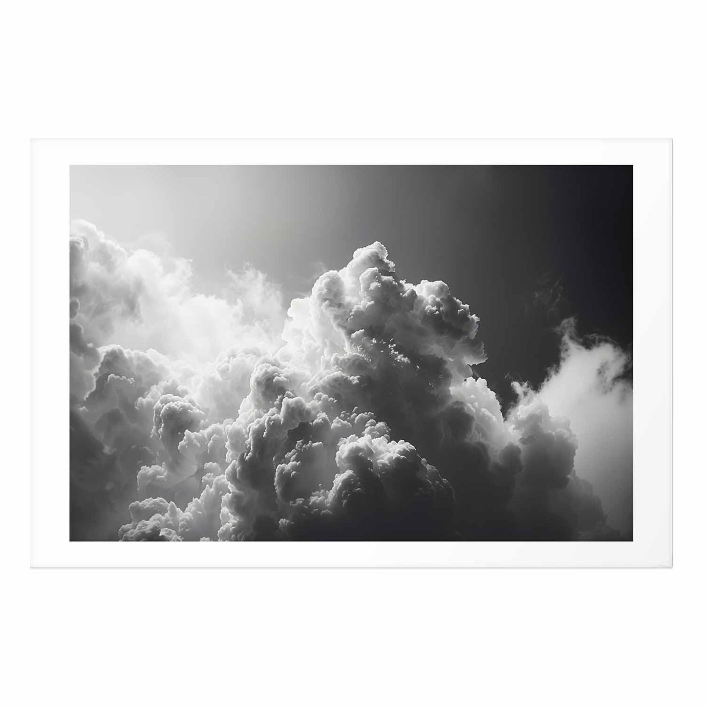 Poster - Extraordinary Phenomenon: The Sun Illuminating Dark Clouds