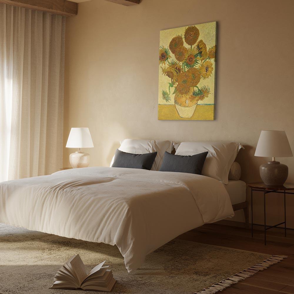 Leinwandbild - Vincent van Gogh – Sunflowers