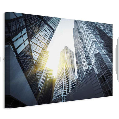 Leinwandbild - In a Big City (1 Part) Wide - Third Variant