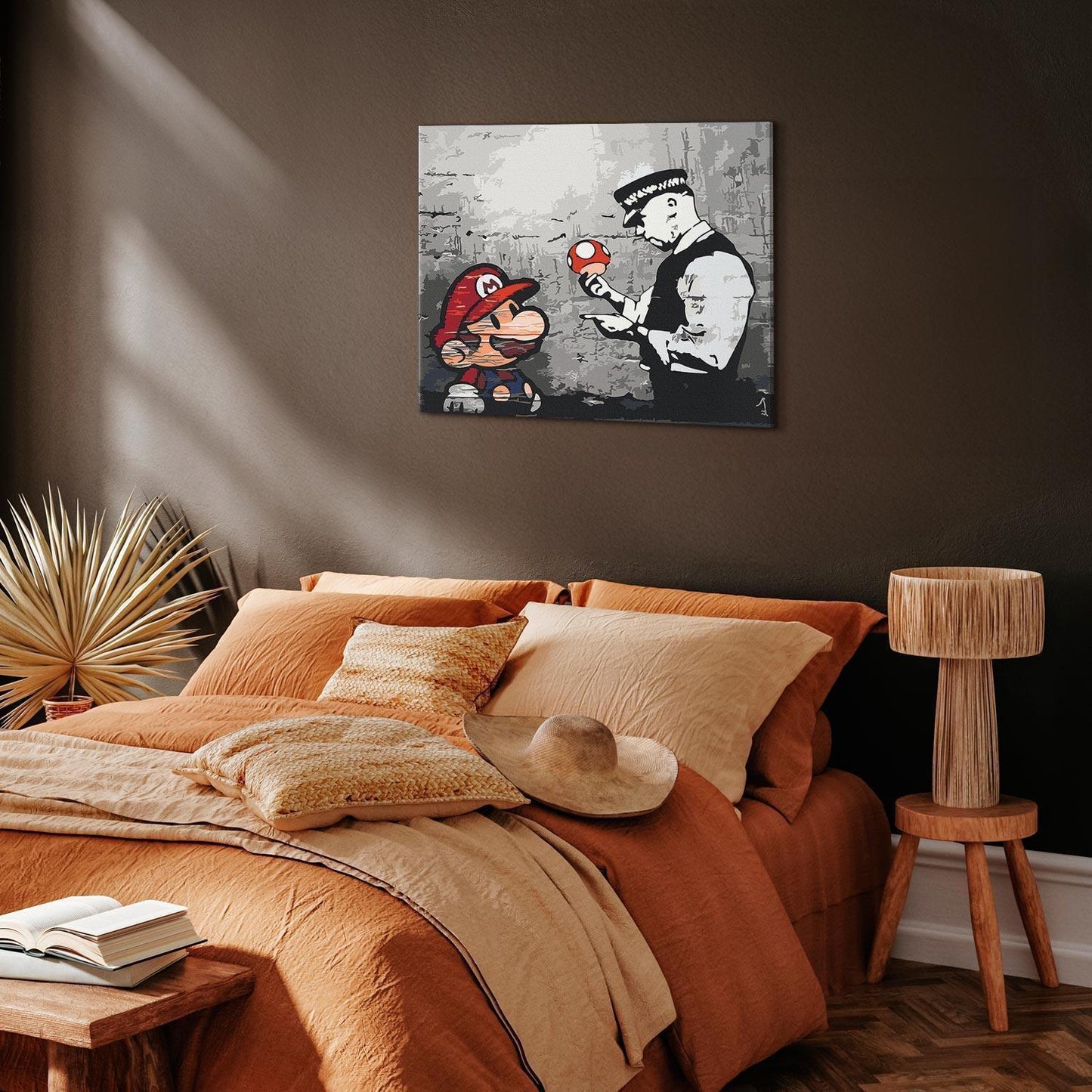 Malen nach Zahlen - Mario (Banksy)