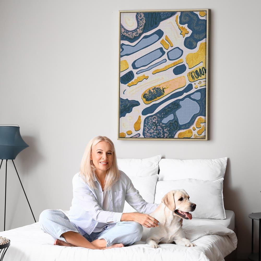 Leinwandbild - Nature Organica (1 Part) Vertical