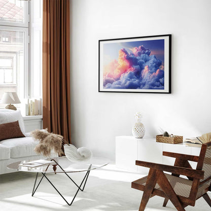 Poster - Clouds Like Painted: Artistic Dawn Brushes Painting the Sky Artgeist