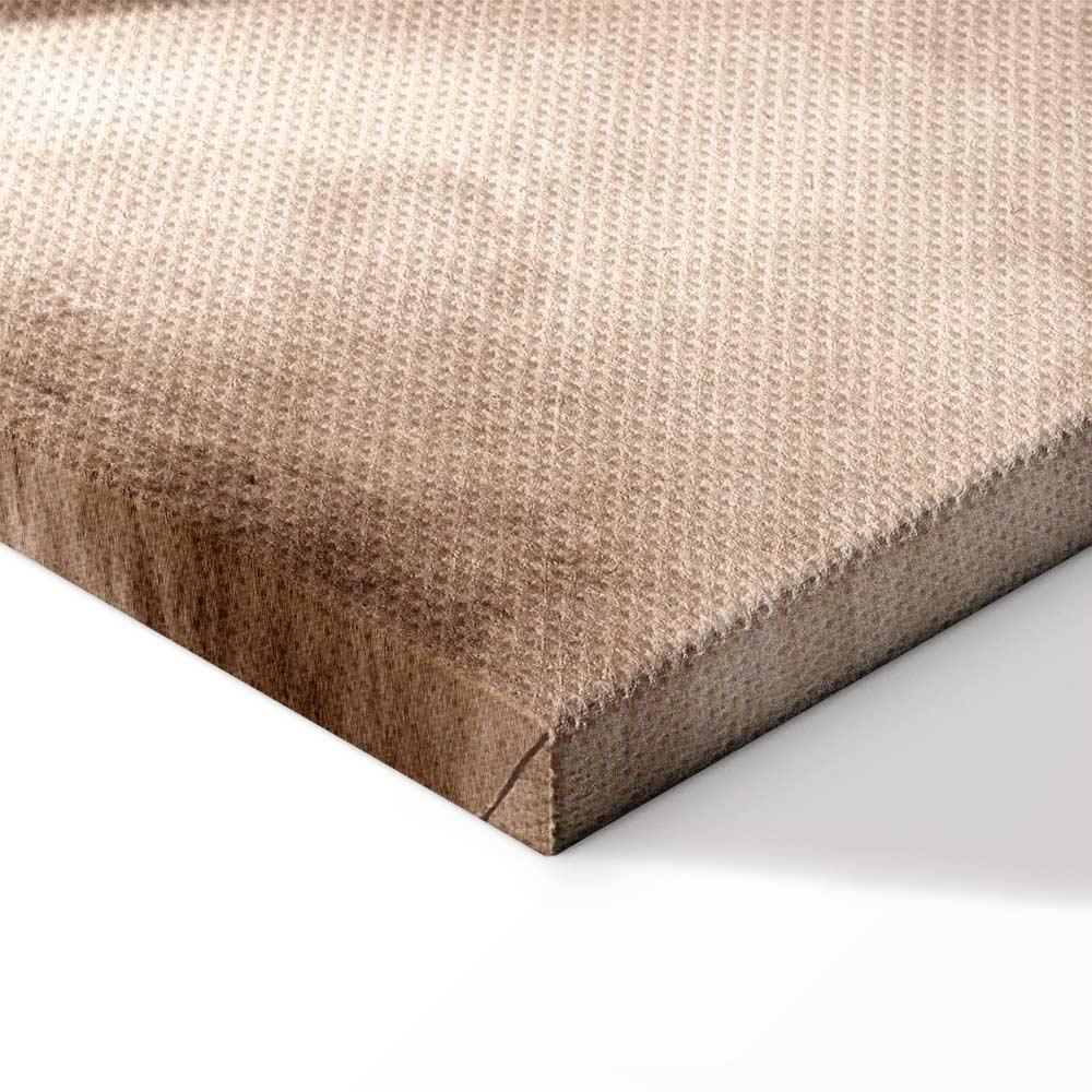 Leinwandbild - Moon and Statue (1 Part) Vertical