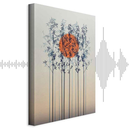 Leinwandbild - Lonely Twilight (1 Part) Vertical