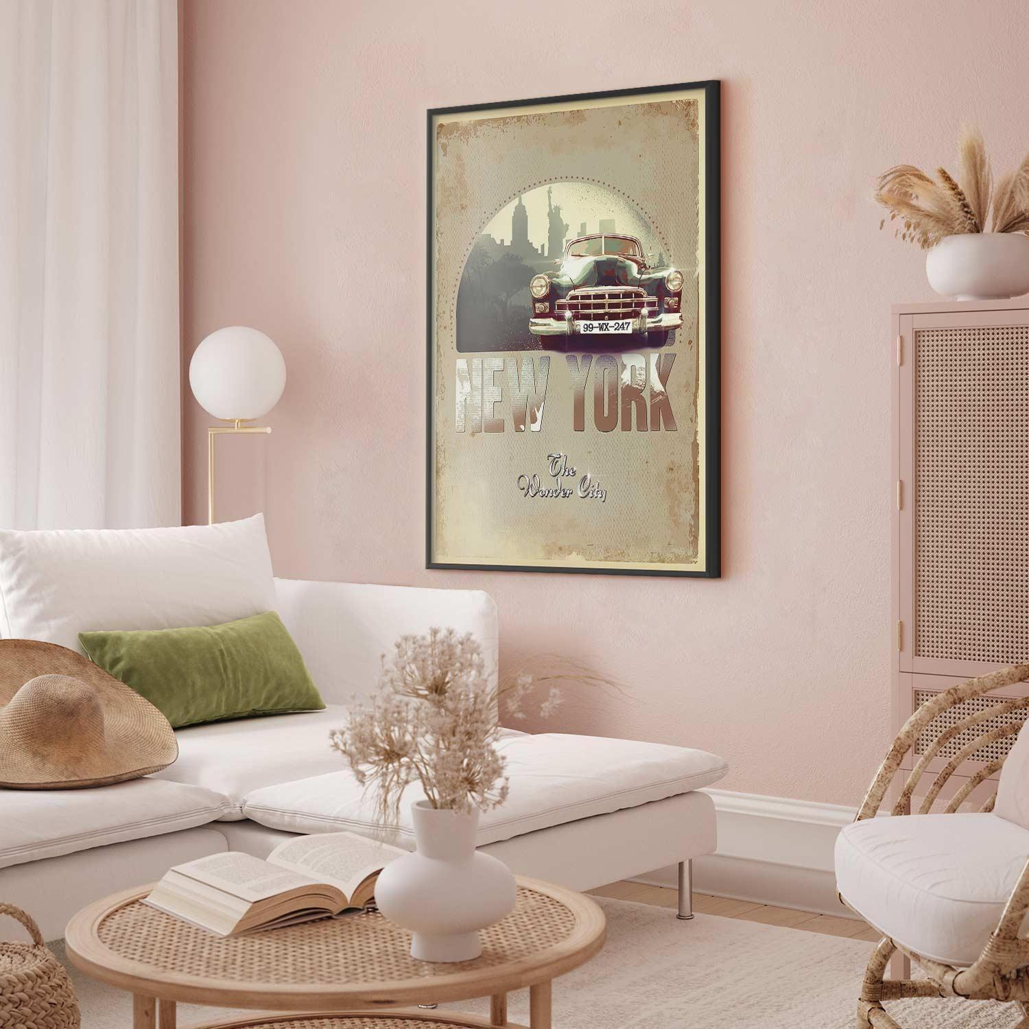 Poster - New York - The Wonder City Artgeist
