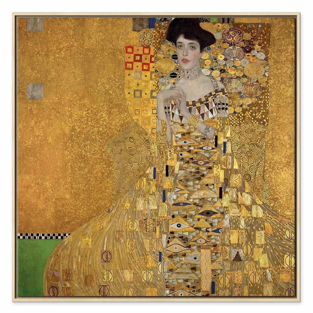 Leinwandbild - Gustav Klimt – Portrait of Adele Bloch-Bauer I
