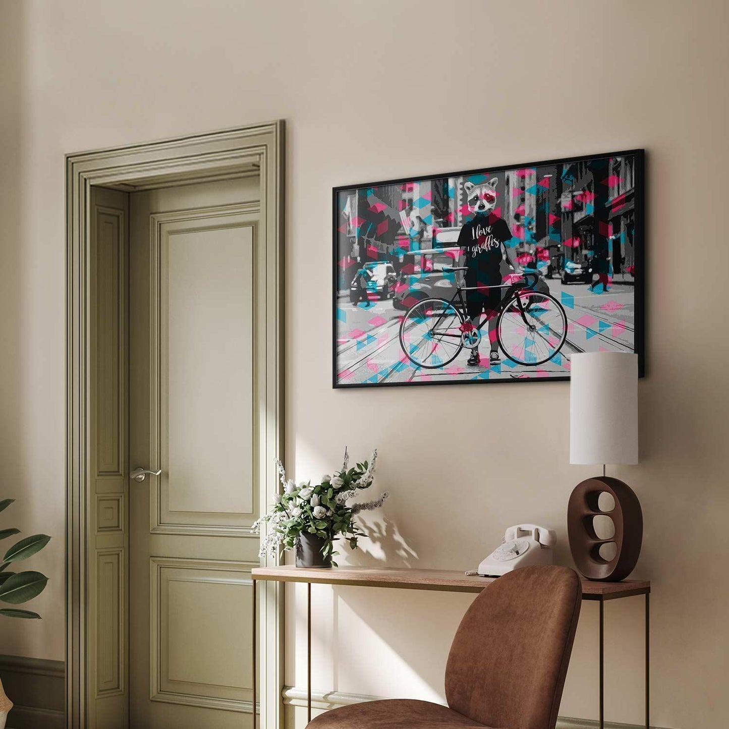Poster - I Love Giraffes Artgeist