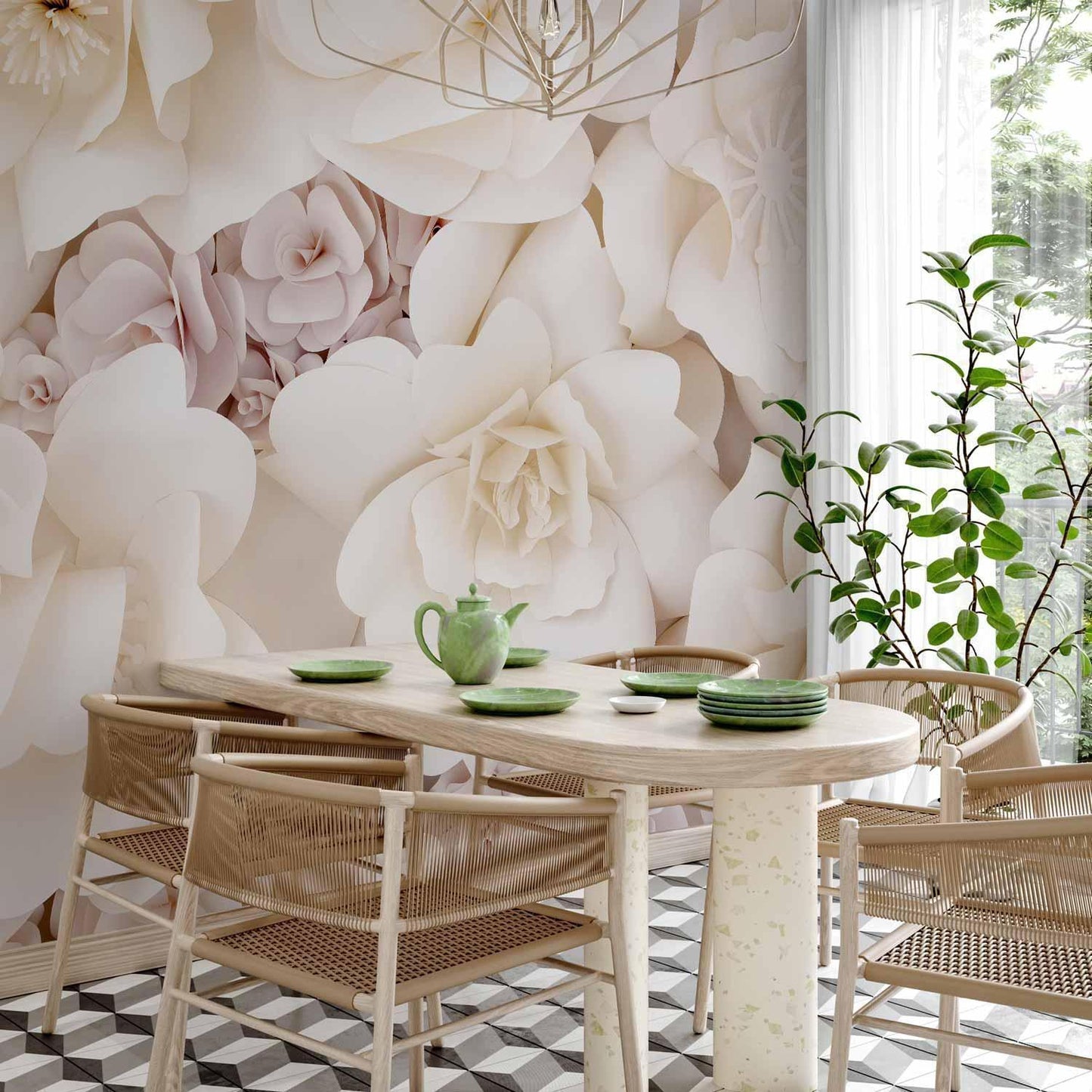 Fototapete - Floral Display