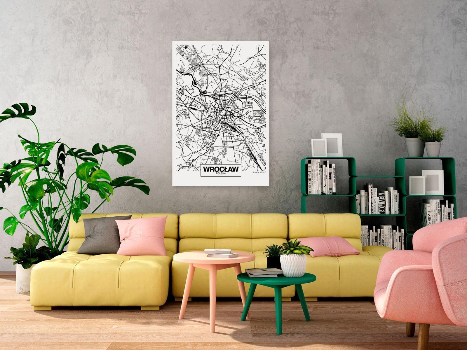 wandbild - City Plan