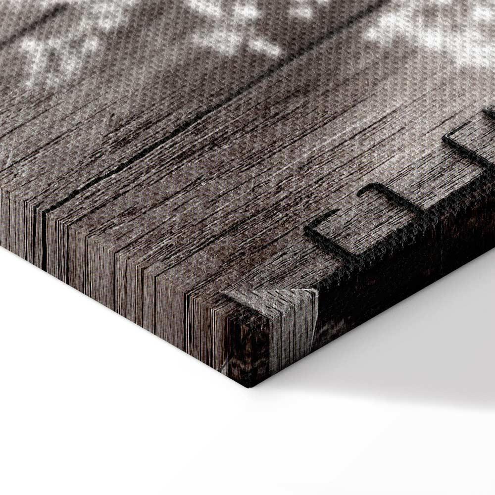 Leinwandbild - Dried Flowers (1 Part) Square