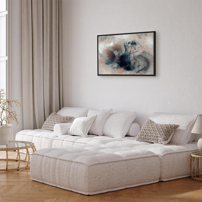 Leinwandbild - Thoughtful in Blue