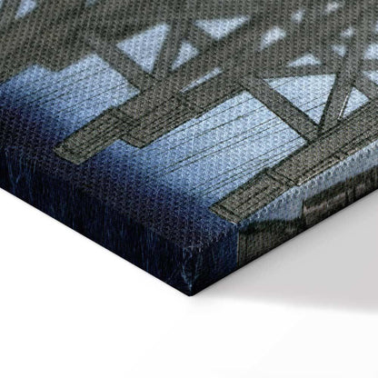 Leinwandbild - Utagawa Hiroshige – Sudden Shower over Shin-Ohashi Bridge and Atake