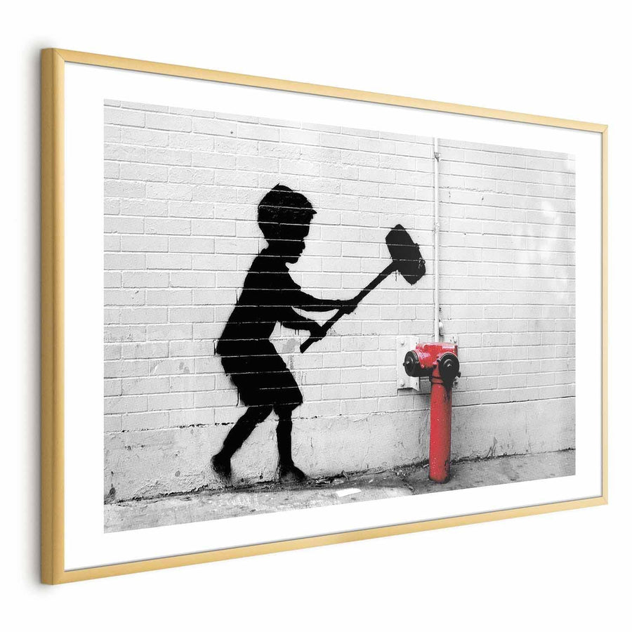 Poster - Destroy the Fire Hydrant Artgeist