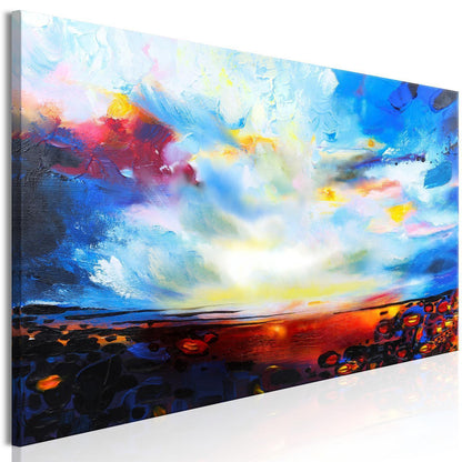 Leinwandbild - Colourful Sky (1 Part) Narrow Artgeist