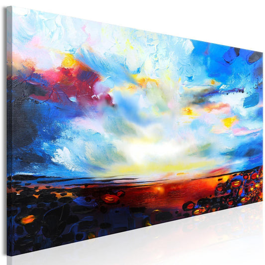 Leinwandbild - Colourful Sky (1 Part) Narrow Artgeist