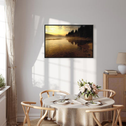 Leinwandbild - Autumn Evening (1 Part) Wide