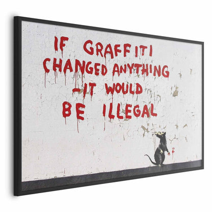 Poster - Graffiti Quote Artgeist