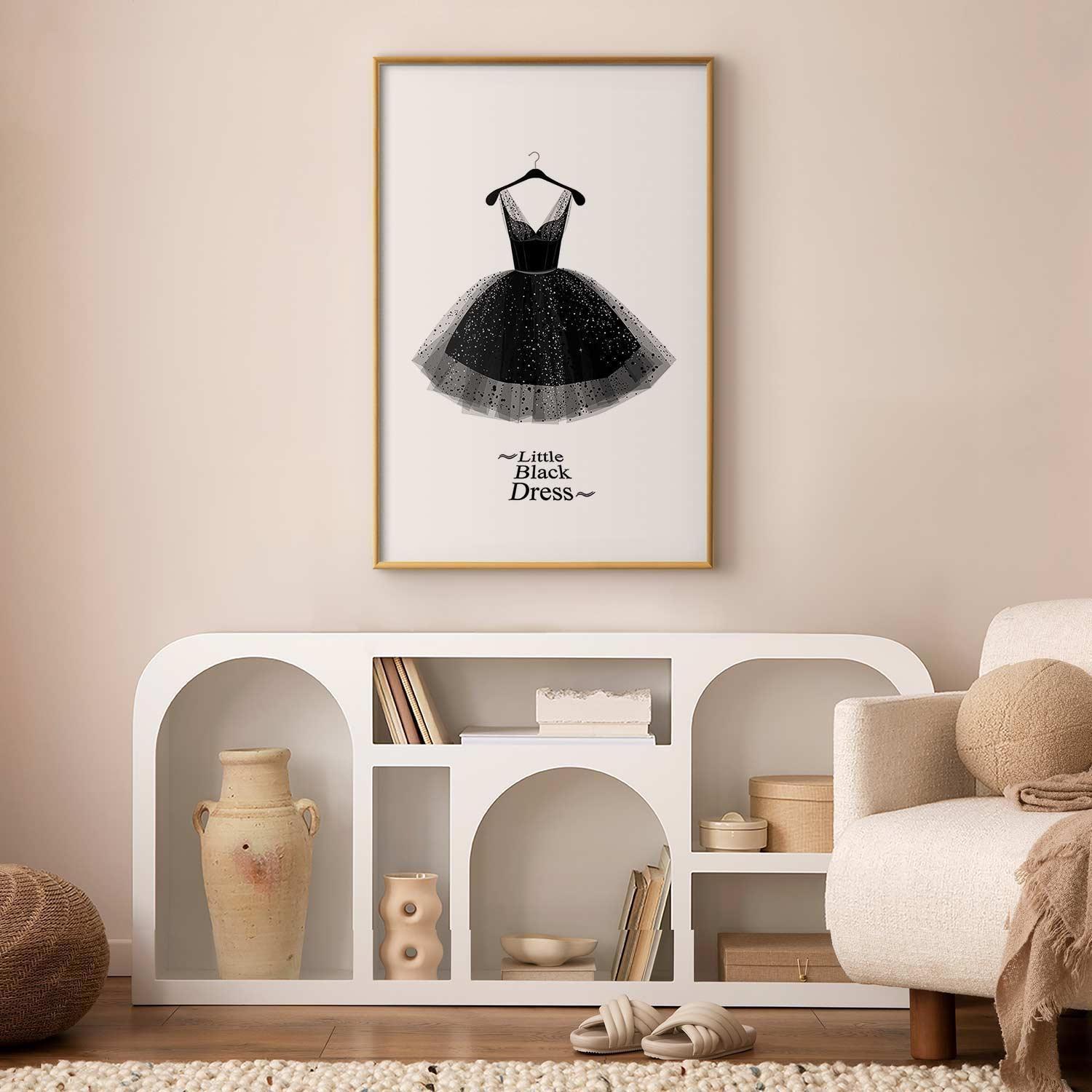 Poster - Little Black Dress Artgeist