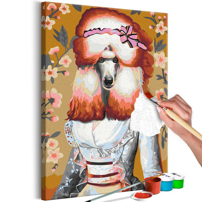 Malen nach Zahlen - Ginger Dog