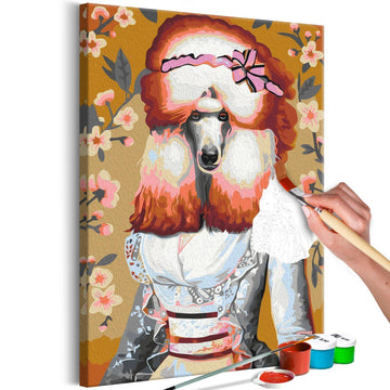 Malen nach Zahlen - Ginger Dog