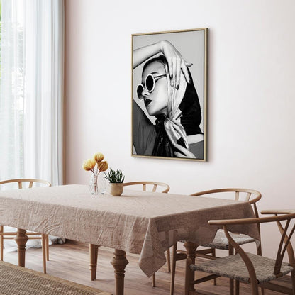 Leinwandbild - Stylish Lady (1 Part) Vertical