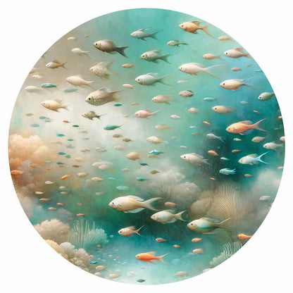 Runde Fototapete - Oceanic beauty
