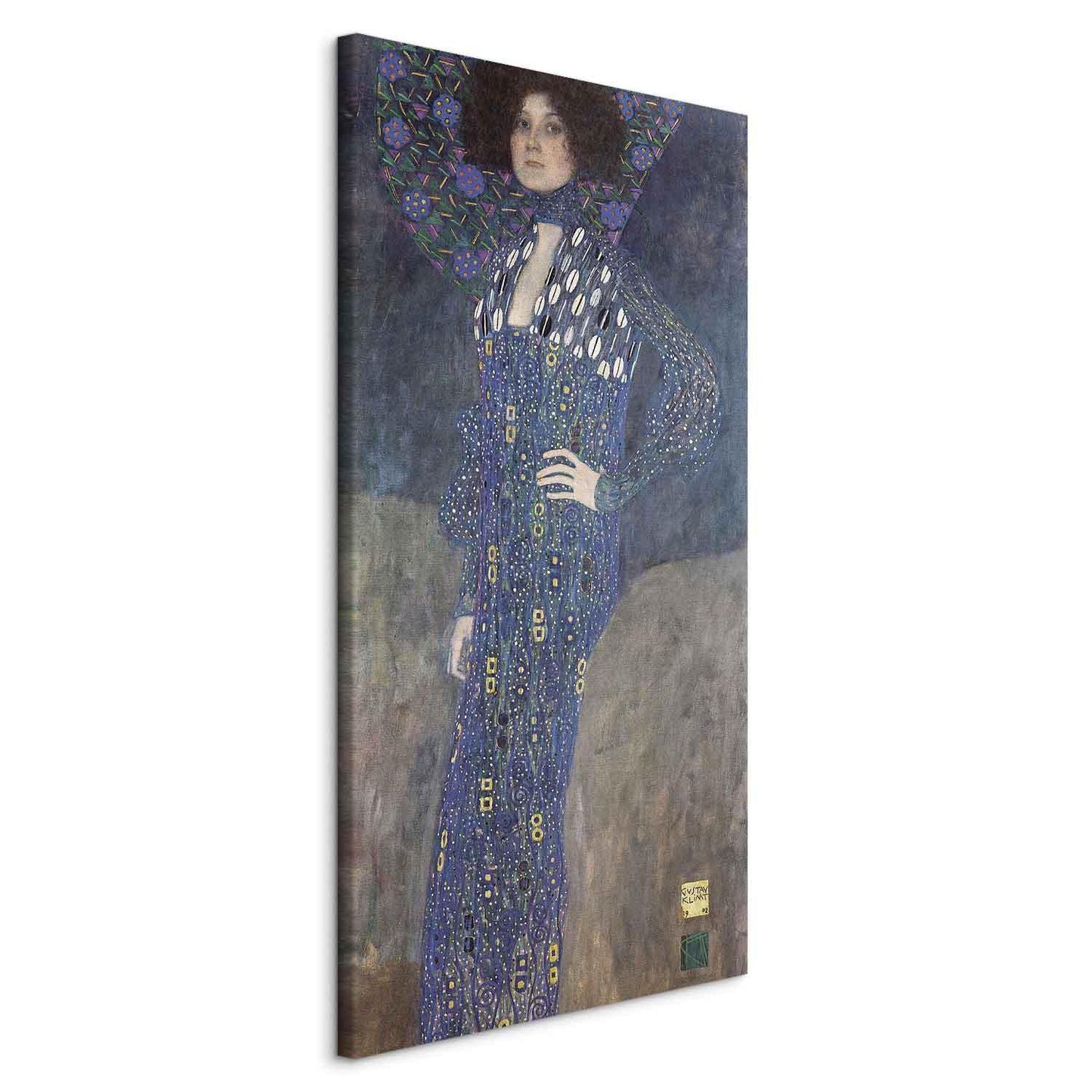 Wandbild XXL - Gustav Klimt – Miss Emilie Flöge