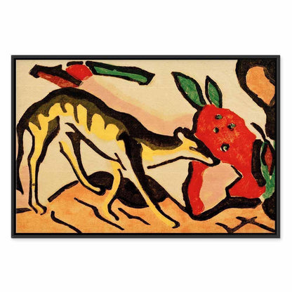 Leinwandbild - Franz Marc – Fabeltier