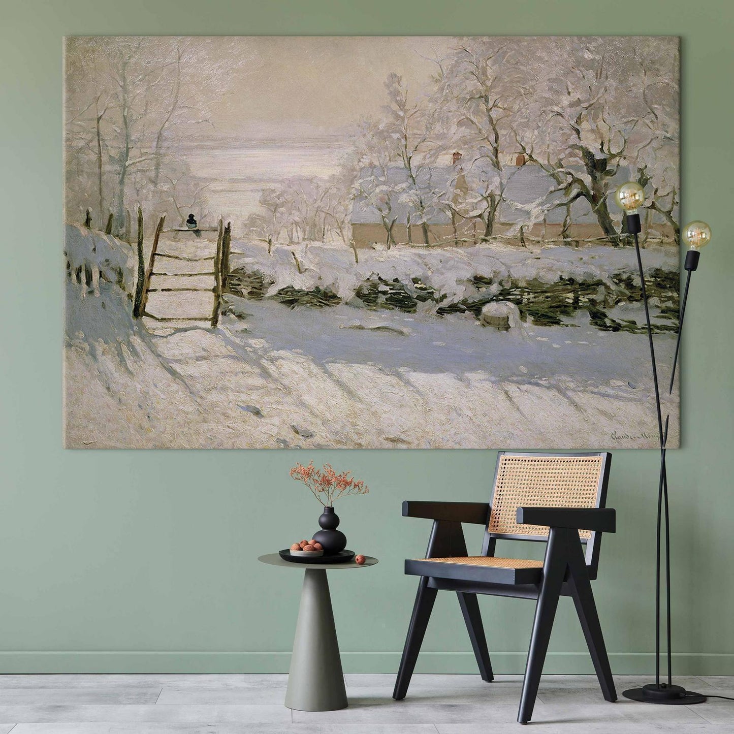Wandbild XXL - Claude Monet – The Magpie