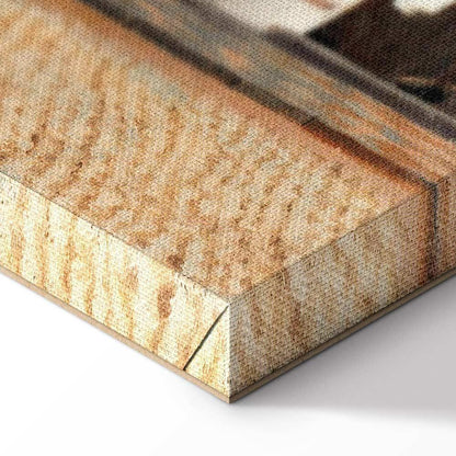 Leinwandbild - Jan Vermeer – The Little Street